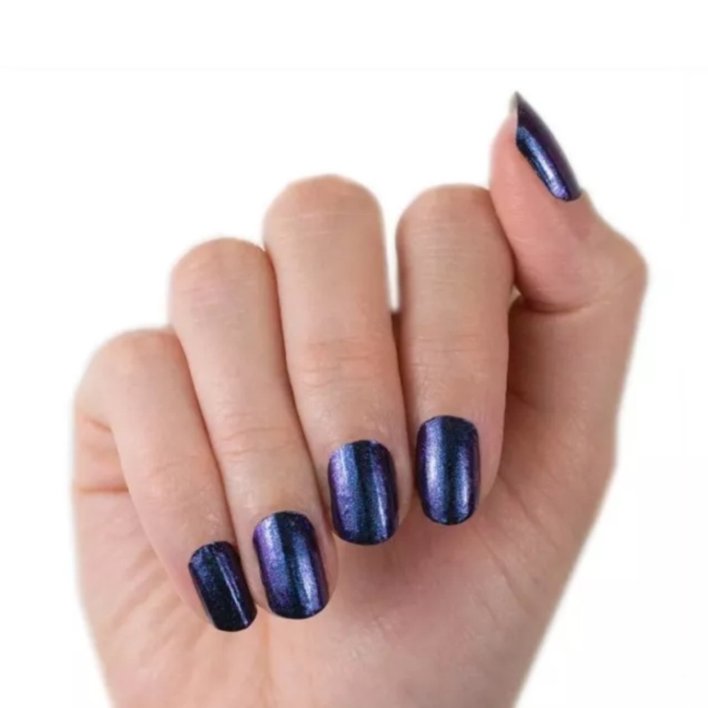 *Retired* Color Street: Blue in Peru | Navy Violet Duochrome Shimmer Dark Fall - Picture 13 of 16